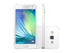 Smartphone Samsung Galaxy A3 SM-A300F Duos Dual Chip Desbloqueado Vivo Android 4.4 Tela 4.5'' 16GB Wi-Fi 4G Câmera 8MP - Branco na internet