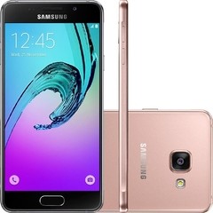 SMARTPHONE SAMSUNG GALAXY A3 2016 A310M/DS rosa 16GB, DUAL CHIP, 4G, TELA 4.7", ANDROID 6.0, CÂMERA 13MP E PROCESSADOR QUAD CORE 1.5GHZ