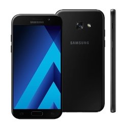 Samsung Galaxy A5 2017 Duos SM-A520F/DS preto, processador de 1.9Ghz Octa-Core, Android 6.0.1 Marshmallow, Full HD (1920 x 1080 pixels) 30 fps, Quad-Band 850/900/1800/1900 - comprar online