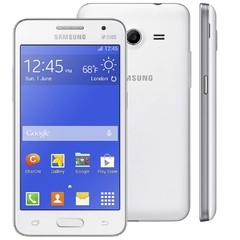 SMARTPHONE SAMSUNG GALAXY CORE 2 DUOS G355M DUAL CHIP ANDROID 4.4 TELA 4.5" 3G WI-FI CÂMERA 5MP - BRANCO - comprar online