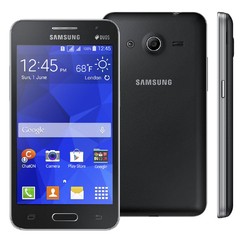 Smartphone Samsung Galaxy Core 2 Duos G355M Dual Chip Android 4.4 Tela 4.5" 3G Wi-Fi Câmera 5MP - Preto - comprar online