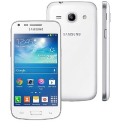 Smartphone Samsung Galaxy Core Plus Branco com Tela 4.3", TV Digital SM-G3502T, Dual Chip, Android 4.3, Processador Dual Core 1.2 Ghz e Câmera de 5MP - comprar online