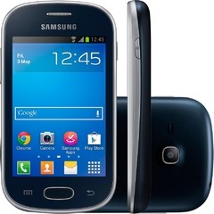 Samsung Galaxy Fame Lite GT-S6790 Preto, 3G, Wi-Fi, Tela de 3.5", Câmera 3MP, GPS, Rádio FM, Memória de 4GB - comprar online