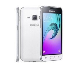 Smartphone Samsung Galaxy J1 2016 Duos Branco com Dual chip, Tela 4.5", 3G, Câm.de 5MP e Frontal de 2MP, Android 5.1 e Processador QuadCore de 1.2 GHz na internet