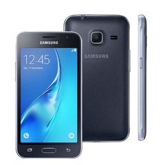 Celular Samsung Galaxy J1 4G Duos SM-J100M, processador de 1.2Ghz Quad-Core, Bluetooth Versão 4.0, Android 4.4.4 KitKat, Quad-Band 850/900/1800/1900 na internet