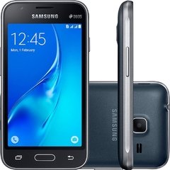 Celular Samsung Galaxy J1 4G Duos SM-J100M, processador de 1.2Ghz Quad-Core, Bluetooth Versão 4.0, Android 4.4.4 KitKat, Quad-Band 850/900/1800/1900