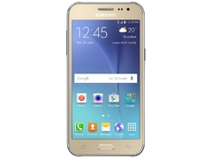 Smartphone Samsung Galaxy J2 TV Duos 8GB Dourado - Dual Chip 4G Câm 5MP Tela 4.7" qHD Proc. Quad Core na internet