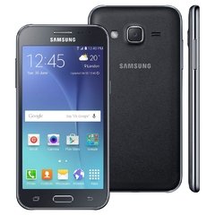 Celular Samsung Galaxy J2 4G Duos SM-J200M/DS Preto, processador de 1.1Ghz Quad-Core, Bluetooth Versão 4.1, Android 5.1.1 Lollipop, Quad-Band 850/900/1800/1900 na internet