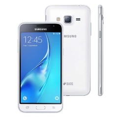 Smartphone Samsung Galaxy J3 SM-J320M/DS Dual Chip Android 5.1 BRANCO Tela 5'' 8GB 4G Wi-Fi Câmera 8MP - comprar online