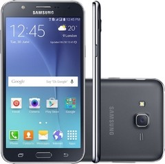 Smartphone Samsung Galaxy J7 Duos J700M Preto - Dual Chip, 4G, Tela 5.5 AMOLED, Câmera 13MP + Frontal 5MP Com Flash, Octa Core 1.5Ghz, 16GB