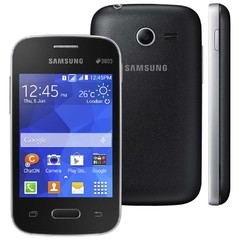 Smartphone Samsung G110 Galaxy Pocket 2 Duos - Desbloqueado / Dual / 4GB / 3MP - Infotecline