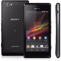 Smartphone Sony Xperia M C2004 Desbloqueado Preto Android 4.1, Memória Interna 4GB, Câmera 5MP, Tela 4 na internet