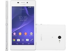 Smartphone Sony Xperia M2 Aqua D2403 Branco Android 4.4, Memória Interna 8GB, Câmera 8MP, Tela 4.8"