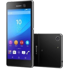 Smartphone Sony Xperia M5 E5653 16GB Tela 5.0' Câmera 21.5MP+13MP Android 5.0 Preto 4G Single Chip - comprar online