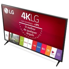 Smart TV LED 49" Ultra HD 4K LG 49UJ6300 com Sistema WebOS 3.5, Wi-Fi, Painel IPS, HDR, Quick Acess, Magic Mobile Connection, Music Player, HDMI e USB na internet