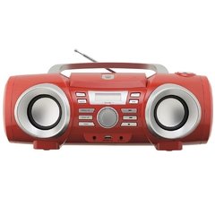 Som Portátil Philco PB130V USB CD MP3 Rádio FM 10W - Vermelho