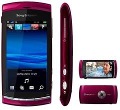 CELULAR SONY ERICSSON VIVAZ VENUS RUBY CAM 8.1MP 3G FILM HD TOUCHSCREEN SUPORTA 16GB - comprar online