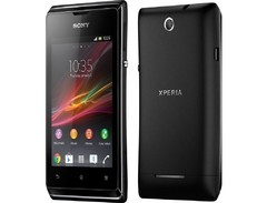 Smartphone Sony Xperia E Dual C1604 - Dual Chip, Android 4.0, 1GHz, Câmera 3.2MP, 4GB, Wi-Fi, - Preto (Desbloqueado) - comprar online