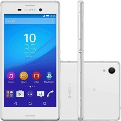 Smartphone Sony Xperia M4 E2363 Aqua Dual Coral à Prova D'água* com 16GB, Tela 5", Dual Chip, 4G, Câmera 13MP, Android 5.0 e Processador Octa-Core