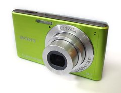 Câmera Digital Sony Cyber-Shot Dsc-W530/G Verde C/ 14.1 Mpx, LCD TFT 2.7", Zoom Optico 4X - comprar online