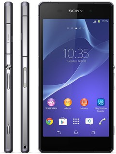 Smartphone Sony Xperia Z2 TV D6543, Quad Core 2.3GHz, Android 4.4, Full HD 5,2", 16GB, 20.7MP, 4G, A Prova D´Água + Smart Band, Preto - comprar online