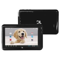 Tablet DL HD7 Plus Com Tela 7", 4GB, Processador Cortex, Câmera 2MP, Suporte A Modem 3G, Wi-Fi, Capa Protetora E Android 4.0 preto