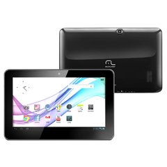 Tablet Multilaser M10 NB053 com Tela 10.1" HD, 4GB, Câmera 2MP, Slot para Cartão, Wi-Fi e Android 4.1 - Preto
