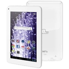 Tablet Multilaser M7S Branco, Quad Core, Android 4.4, Dual Câmera, Tela 7´´, Wi-Fi, 8GB - comprar online