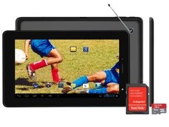 Tablet Phaser Kinno Dual TV PC 203 TV Digital, Tela 7" Wi-Fi, Android 4.0, 4 Gb, A13 1Ghz Câmera 2Mp