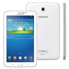 Tablet Samsung Galaxy Tab 3 7.0" Sm-T2110 Branco Wi-Fi + 3G Android 4.1, 8Gb, Dual Core 1.2Ghz
