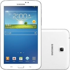 Tablet Samsung Galaxy Tab 3 7.0" Sm-T2100 Branco Wi-Fi Android 4.1, 8Gb, Dual Core 1.2Ghz