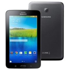 Tablet Samsung Galaxy Tab E 7.0 WiFi SM-T113NU com Tela 7", 8GB, Processador Quad Core de 1.3GHz, Câm. 2MP, AGPS, Bluetooth e Android 4.4 - Preto