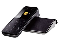 Telefone sem Fio Panasonic com Display 2,2", Viva-voz, Babá Eletrônica - KX-PRW110LBW - PAKXPRW110PTOB