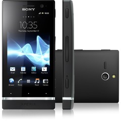 Sony Xperia U ST25A-BP PRETO com Android 2.3 OS e 3,5 polegadas, Foto 5 Mpx, Video HD 720p, Quad Band 850/900/1800/1900