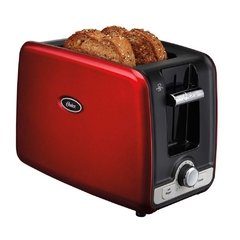 Torradeira Oster Square Retro Toaster TSSTTRWA2R com 7 Opções de Tostagem - Vermelha