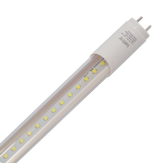 LAMPADA LED TUBULAR RT8L 9W, 60 CM FOSCA BRANCA QUENTE COM CONECTOR