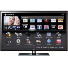 TV 40" LED Samsung Série D5500 UN40D5500 Full HD Smart TV, Entradas HDMI e USB e Conversor Digital