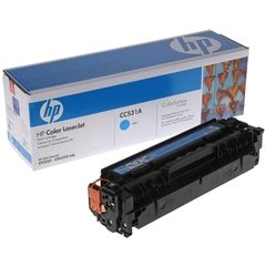 Color LaserJet CC531A Toner - cyan CC531A 883585301508 Printer toners by HP