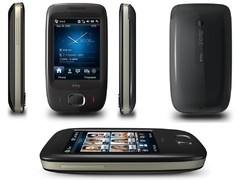 celular HTC Touch Viva, preto, Memória 128 MB EXP, Foto 2 Mpx, Windows Mobile 6.1, Quad Band (850/900/1800/1900) - comprar online