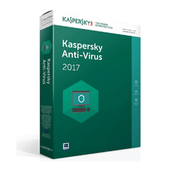 Kaspersky Anti Virus 2017 - 5Pc's