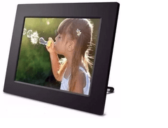 Porta Retrato Digital Dazz 65842 Tela LCD 7" Entrada Para Cartões de Memória e USB, Slide Show, Zoom