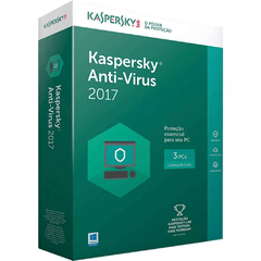 Kaspersky Anti Virus 2017 - 3Pc's