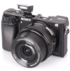 Câmera Sony Alpha a6000 Mirrorless com Lente 16-50mm f/3.5-5.6 OSS