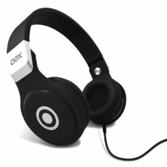 Fone de Ouvido Oex Headphone Groove Preto Hp102