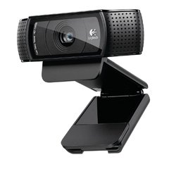 Webcam Logitech C920 1080p com Dual Microfone Integrado - Preto