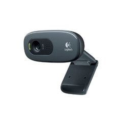 Webcam Logitech C270 HD 3.0MP com Microfone Integrado - Preto na internet