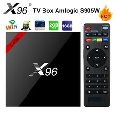 Smart Tv Box X96 4k 2gb Ram 16gb Android 6.0 Wifi 5 Core - Infotecline