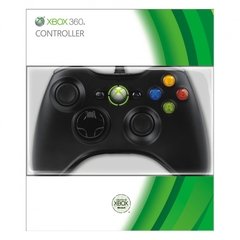 Controle Com Fio Xbox 360 Preto - comprar online