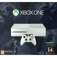 Console Xbox One - Edição Branca Exclusiva - Halo The Master Chief Collection - loja online