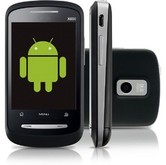 Celular ZTE X850 c/ Câmera 2MP, Android 2.1, Wi-Fi, Rádio FM, Touchscreen, Bluetooth